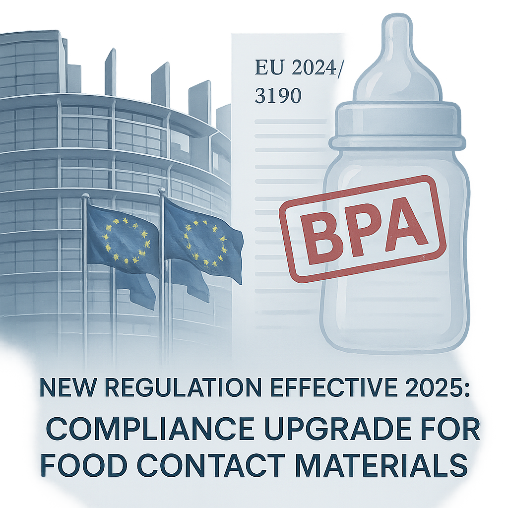 2025 EU food contact material regulation