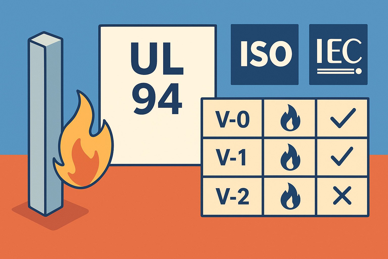 Solid Material Fire Flame Retardant Ratings Explained: Standards & Selection Guide ...