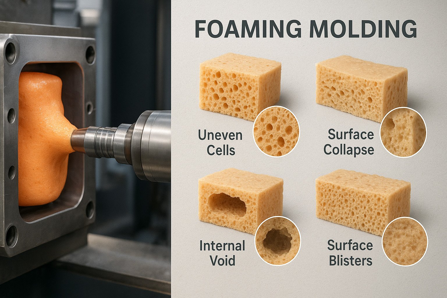 Foaming Molding Common Defect